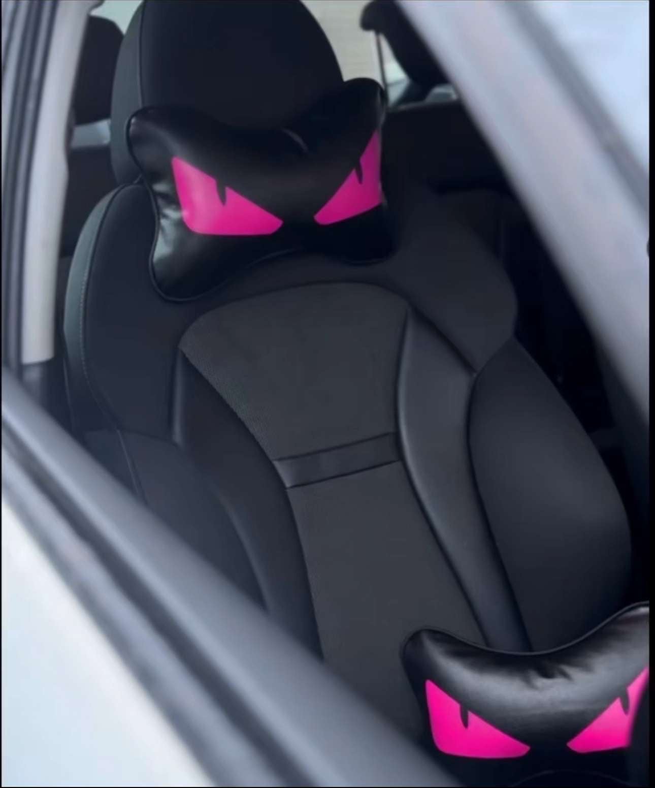 Designer Car Eye Devil Style Neck Pillow