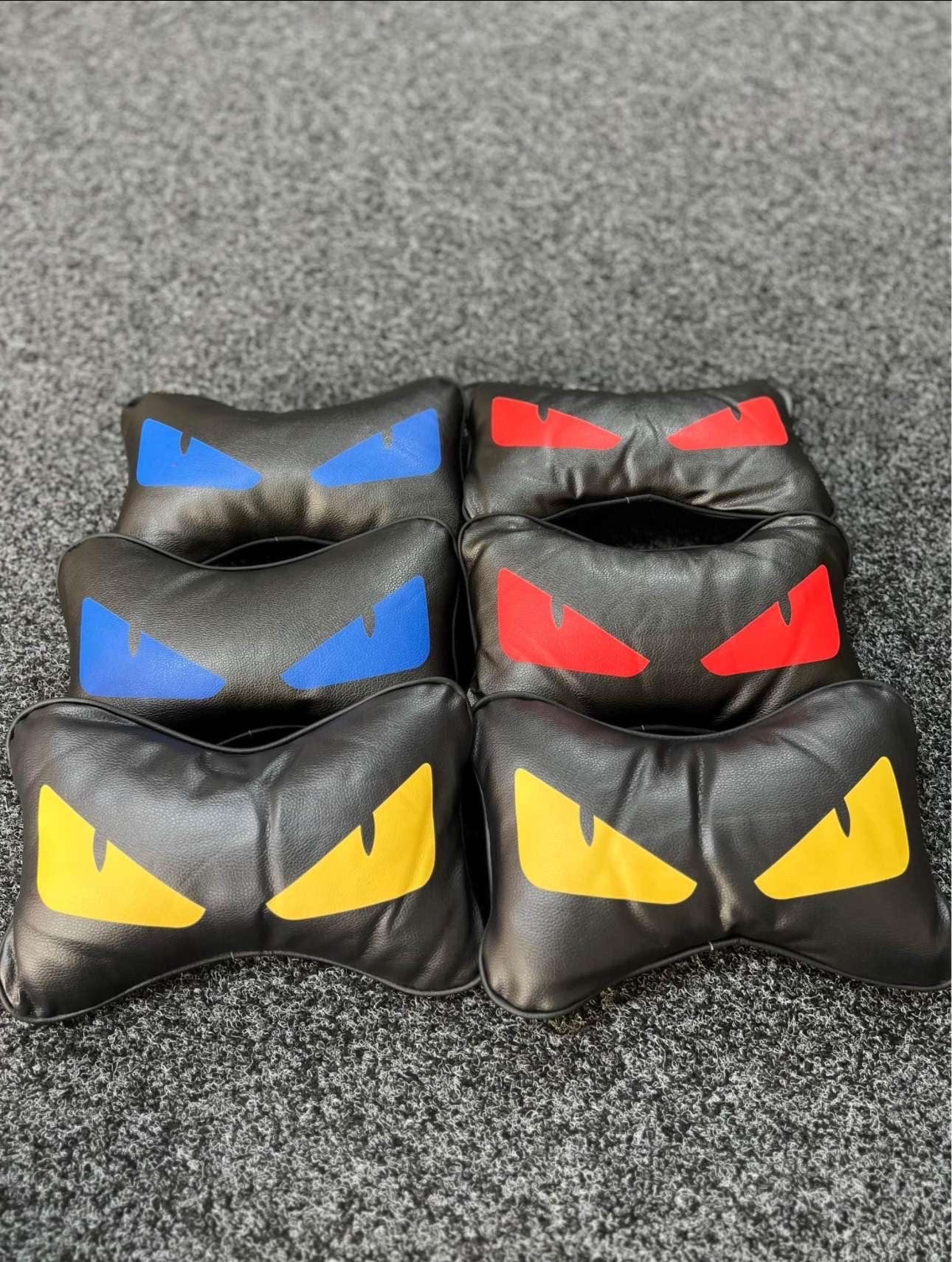 Designer Car Eye Devil Style Neck Pillow