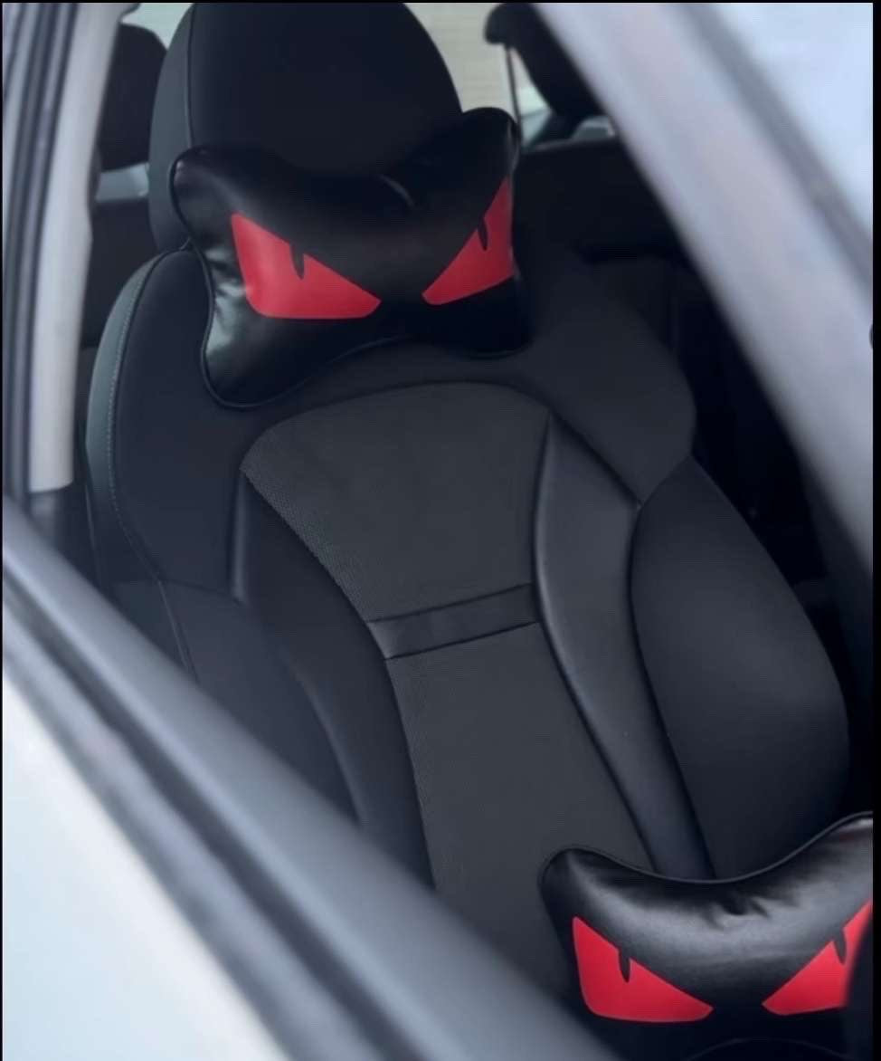 Designer Car Eye Devil Style Neck Pillow