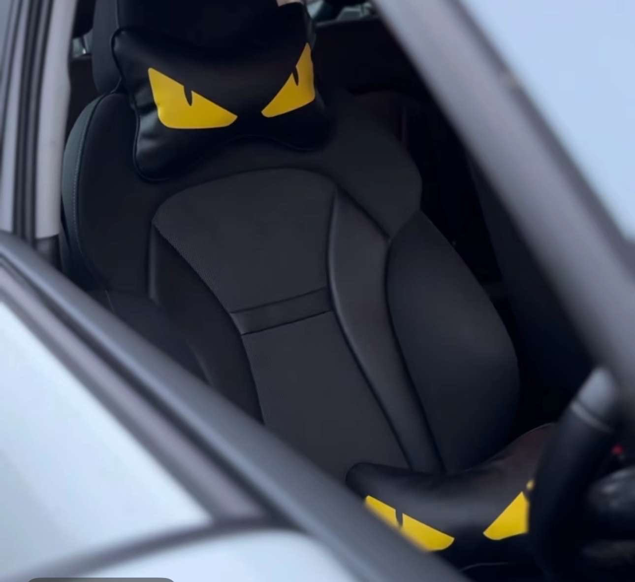 Designer Car Eye Devil Style Neck Pillow